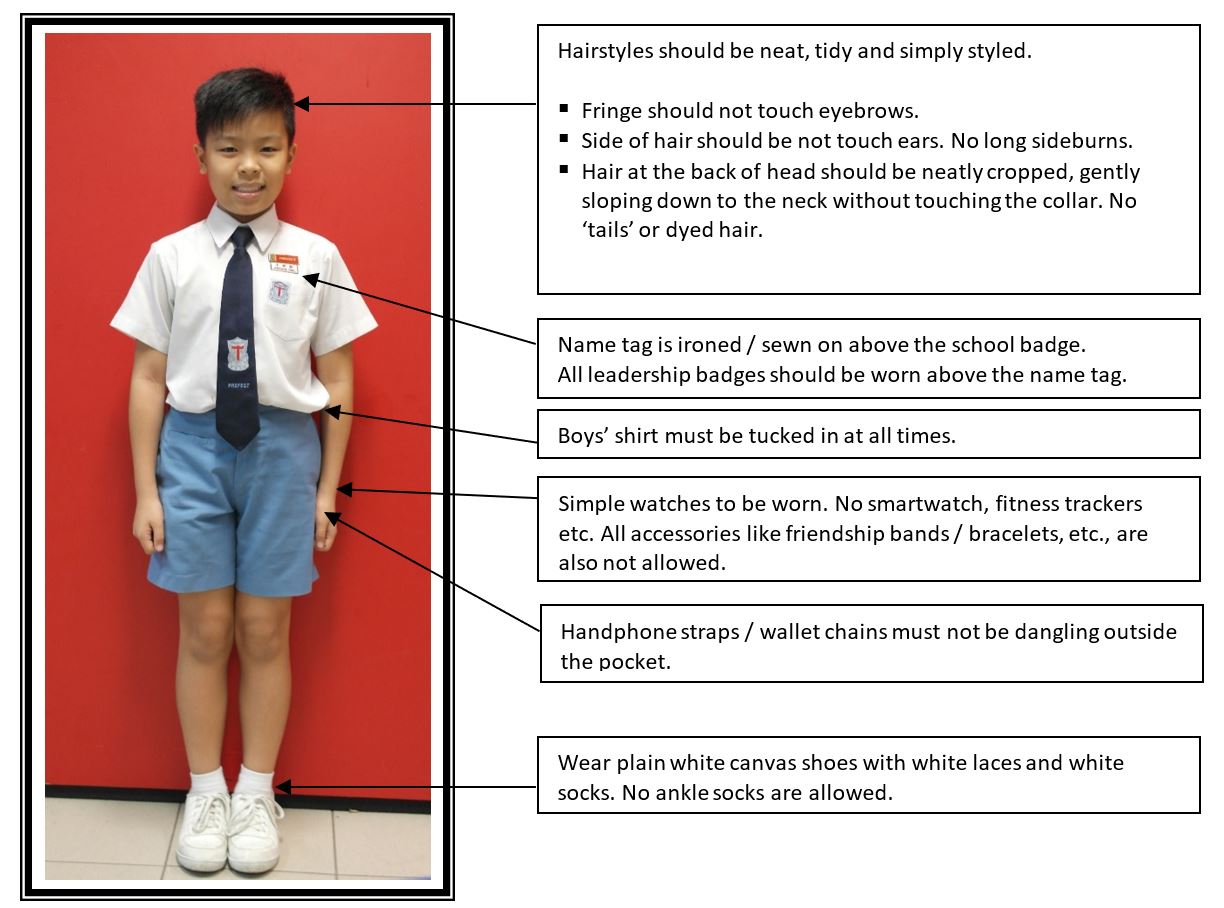 school uniform rules for students